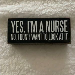 Nurse Home Decor